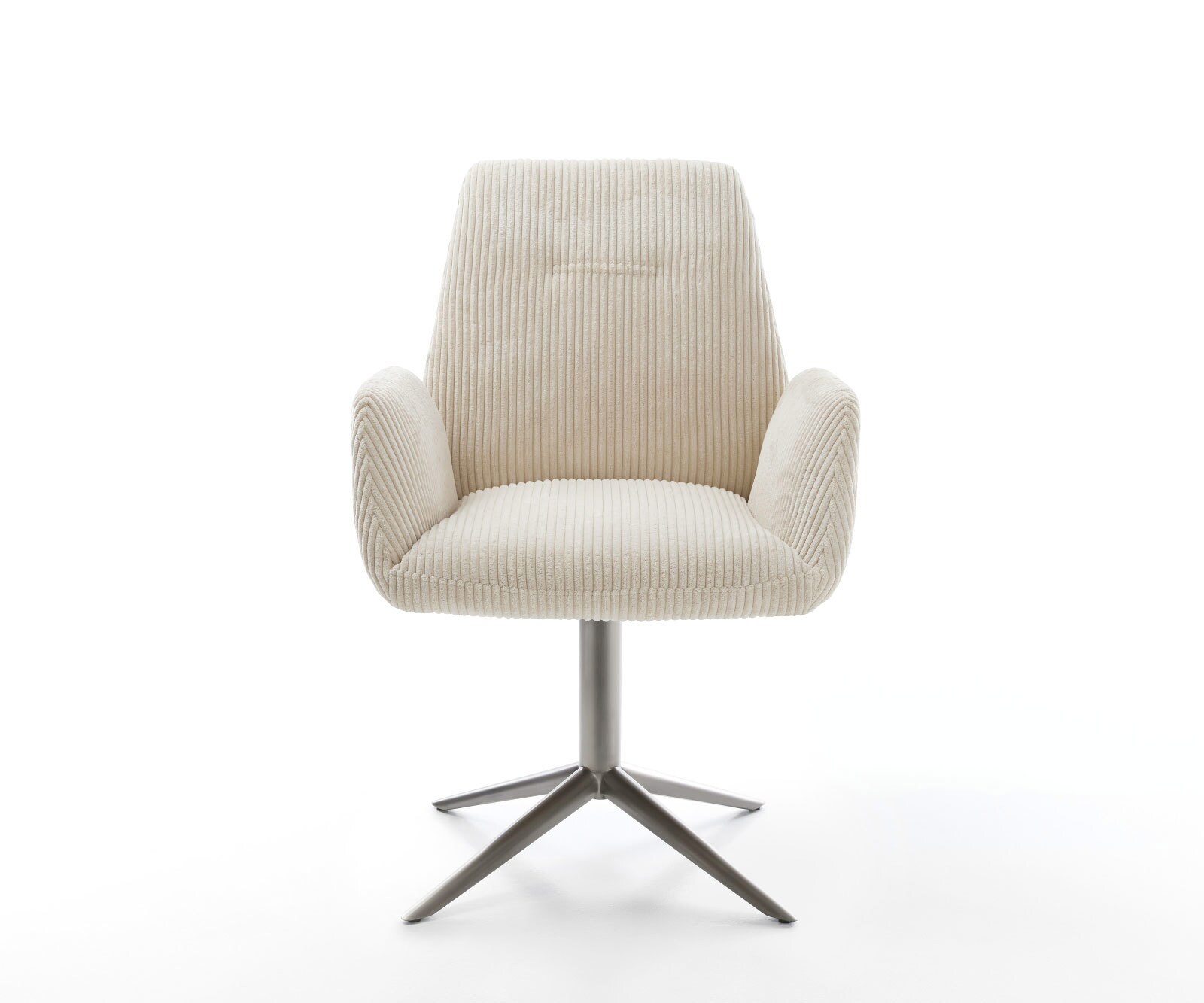 Въртящ се стол Zoa-Flex Cord Бежов База графит Въртене на 360° Люлееща се функция Ядро от джобни пружини 1