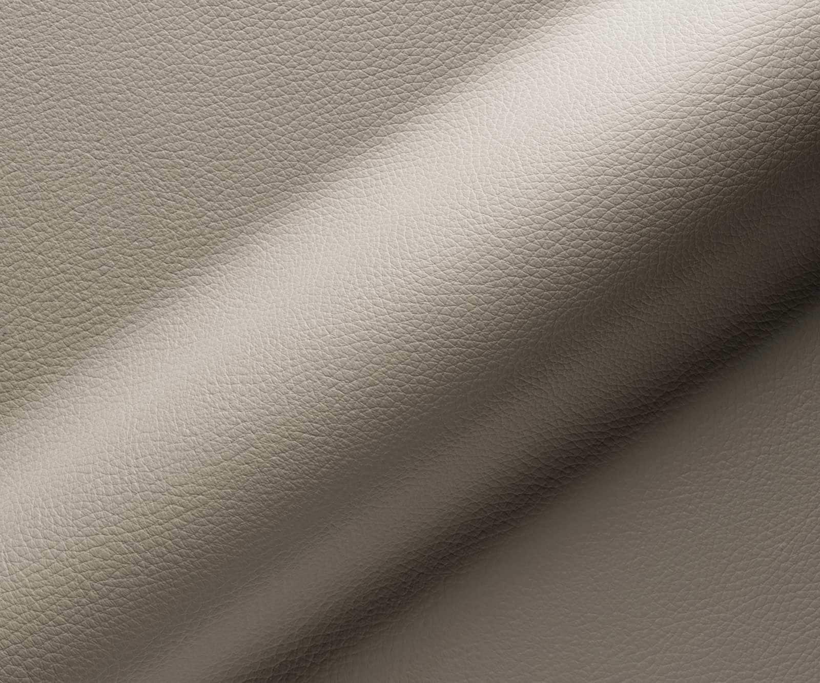 Врътящ се стол Естествена кожа Сиво-Кафяв Конус крак кръгъл Неръждаема стомана 180° въртящ се Pejo-Flex 3