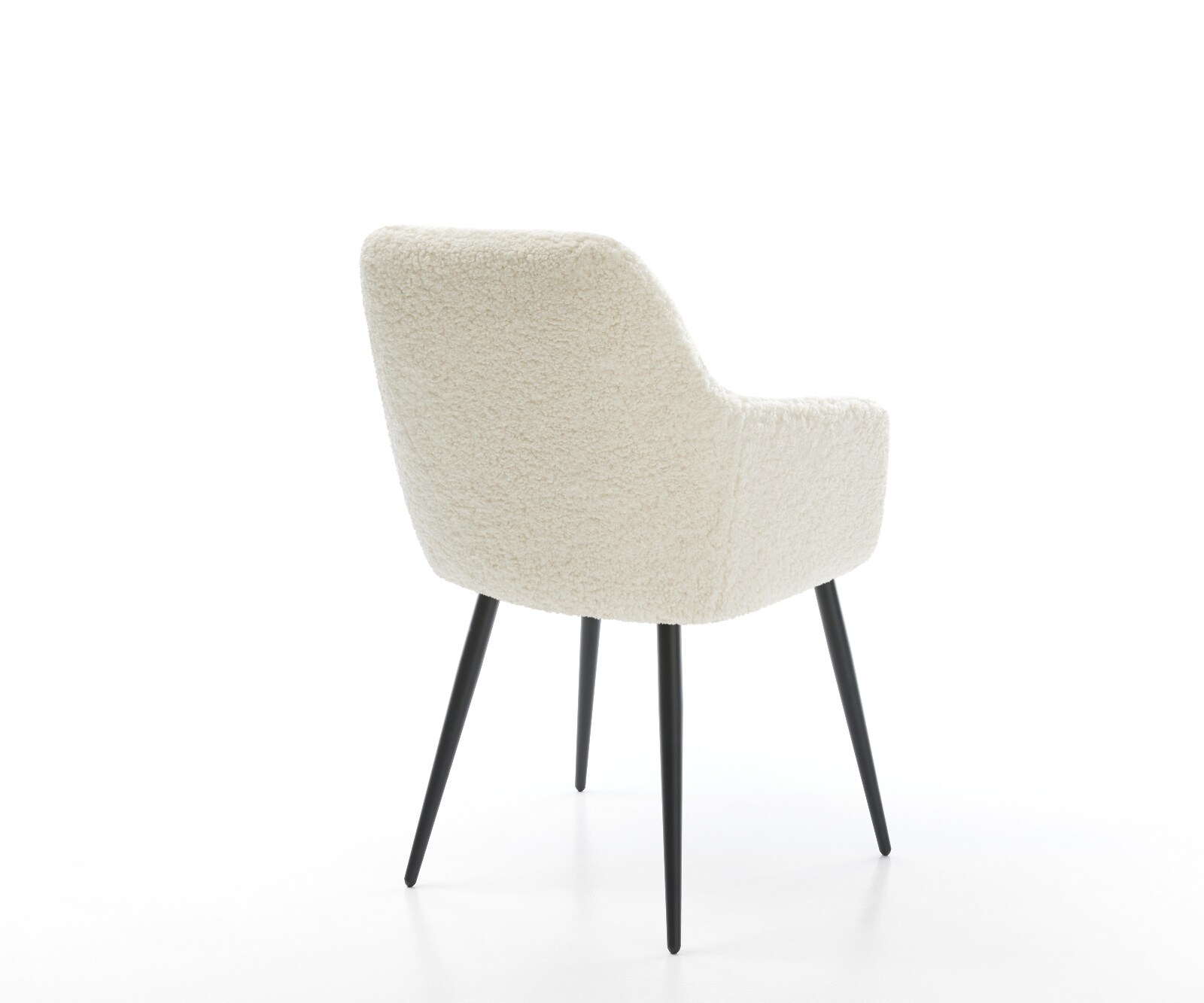 Стол за хранене Pejo-Flex Teddy плат бежов 4-футов конусовиден черен джоб пружинна сърцевина 5