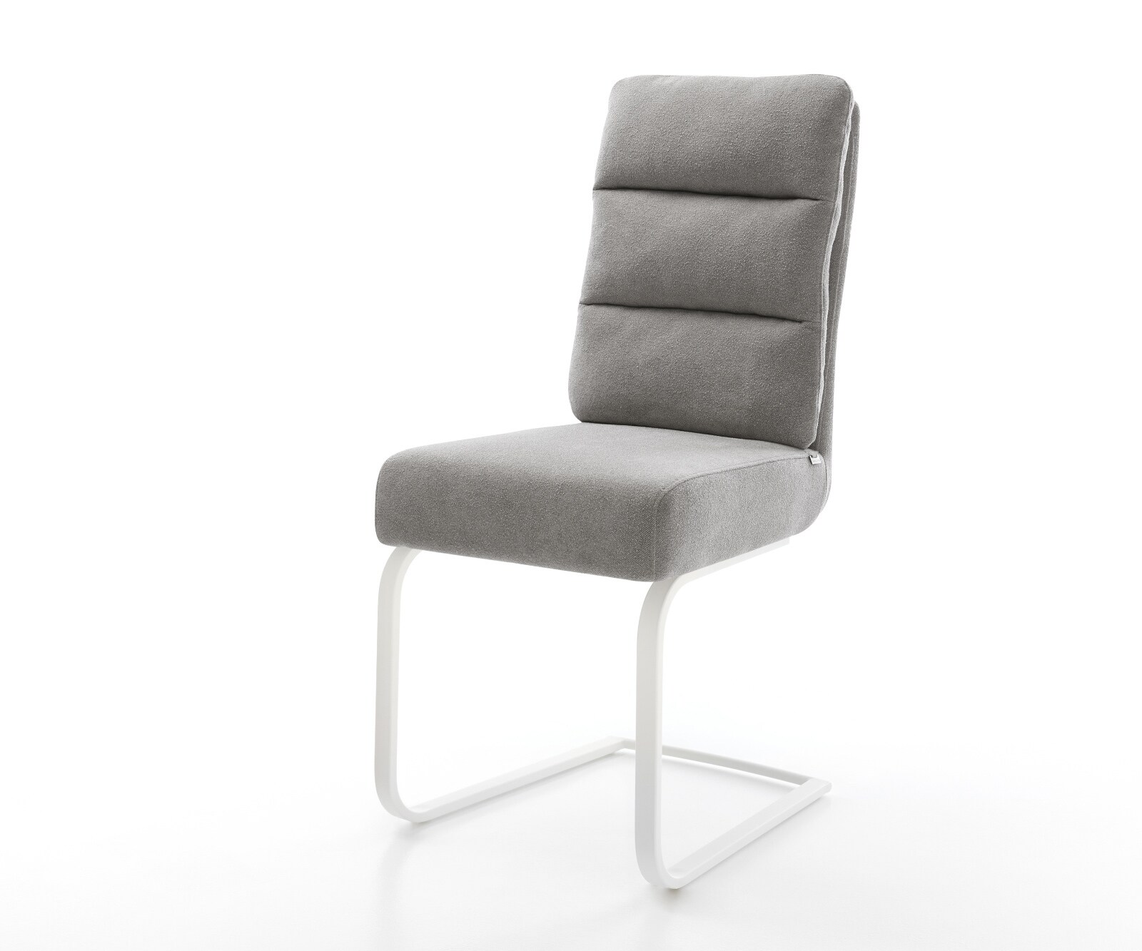 Стол с конзола Pela-Flex Текстурирана тъкан Soft Grey Стол с конзола плосък White Ядро от джобни пружини 1