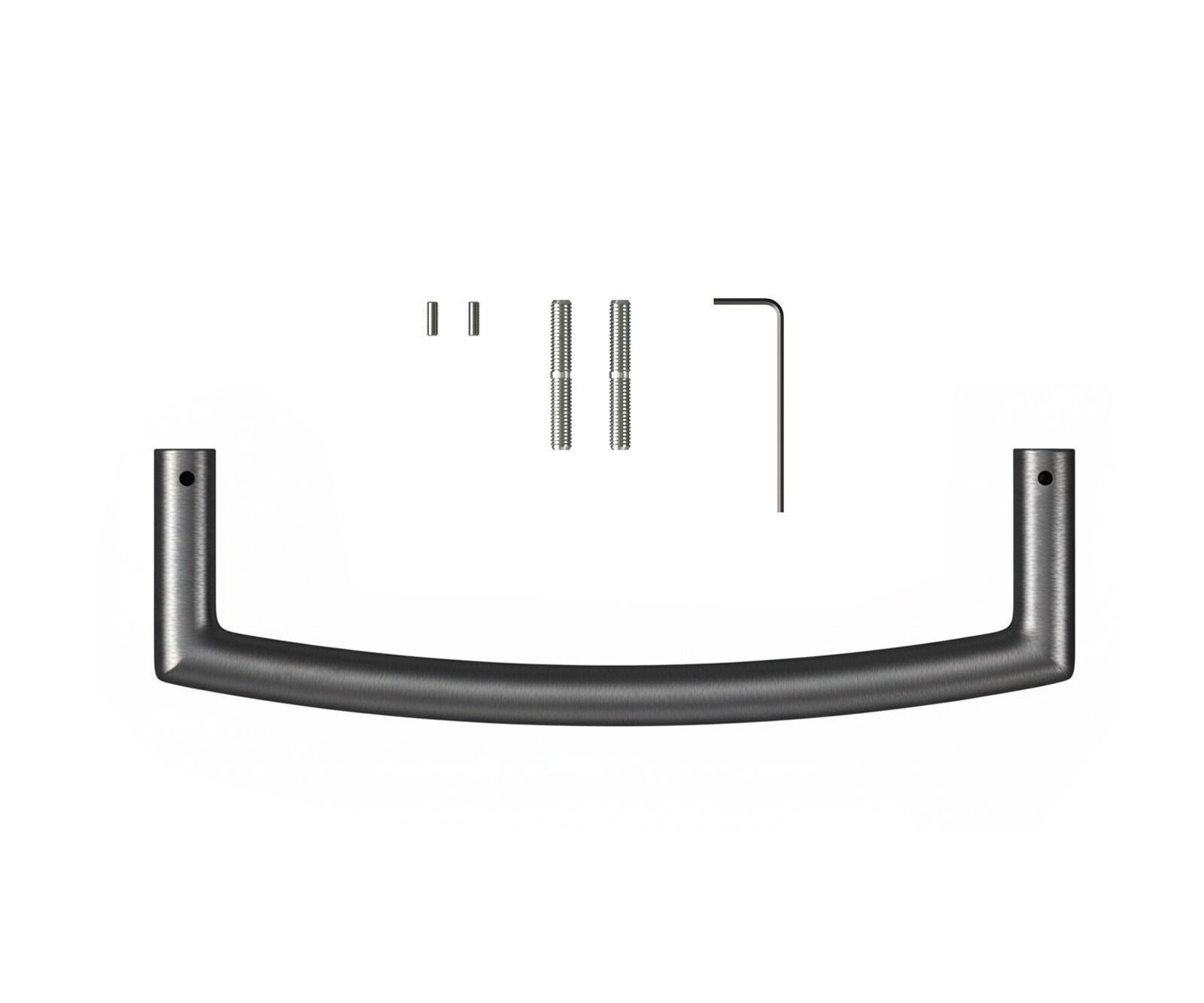 Дръжка за стол Flex-Flat неръждаема стомана графит 2