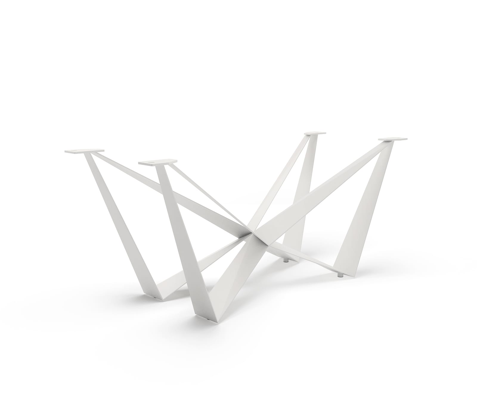 Основа за маса Метал Бял за Плот за маса от 200 cm Spider Основа за маса Метал Бял за Плот за маса от 200 cm Spider