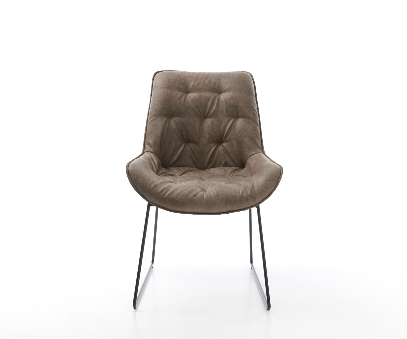 Трапезен стол Таупе Винтидж Извити крака Черен Taimi-Flex 4 Трапезен стол Таупе Винтидж Извити крака Черен Taimi-Flex 4