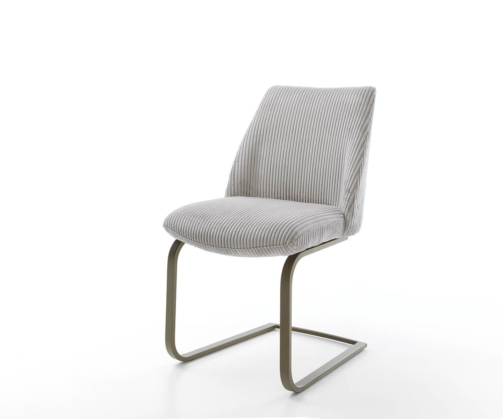 Люлеещ стол Корд Сребристо сив Конзолен крак плосък  Титан Покет пружина Elso-Flex Люлеещ стол Корд Сребристо сив Конзолен крак плосък  Титан Покет пружина Elso-Flex