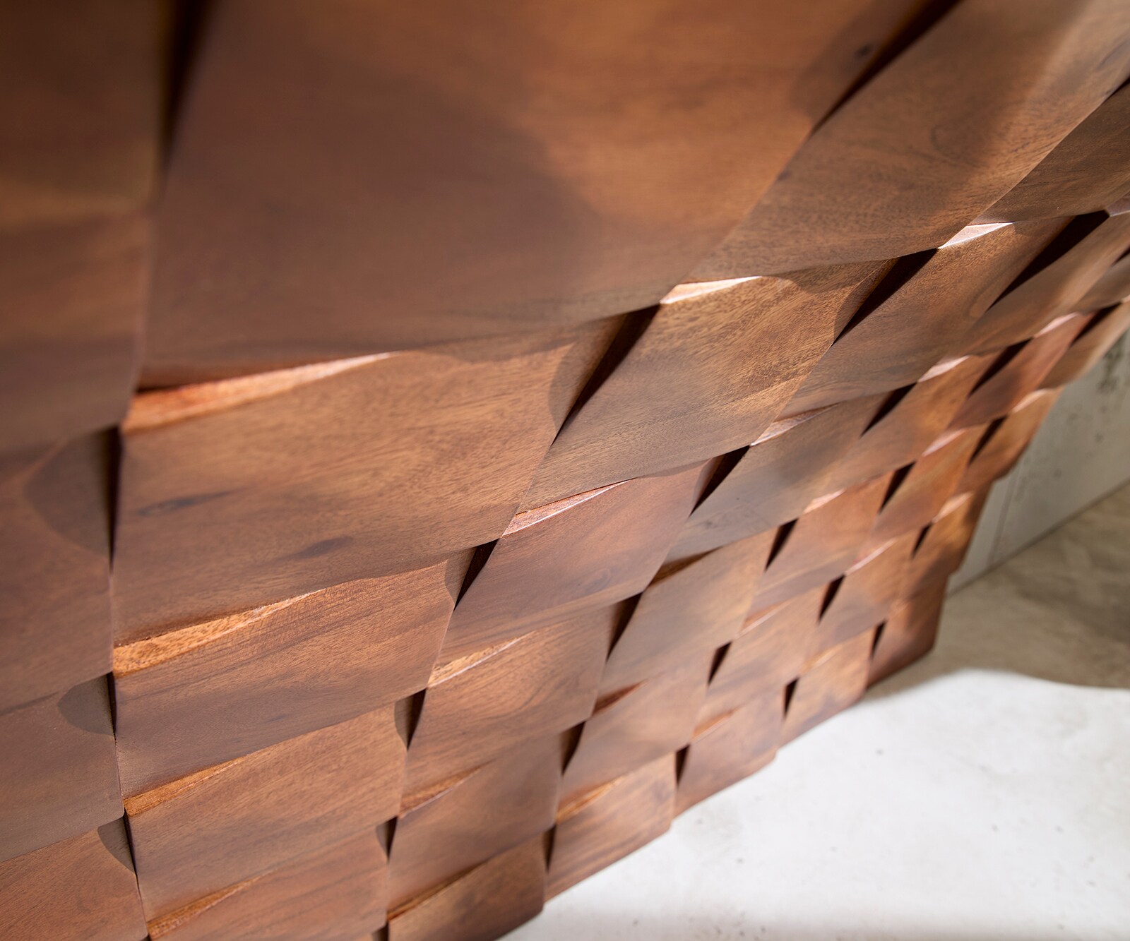 Конзола Eremos 120x35 cm Acacia Brown 5