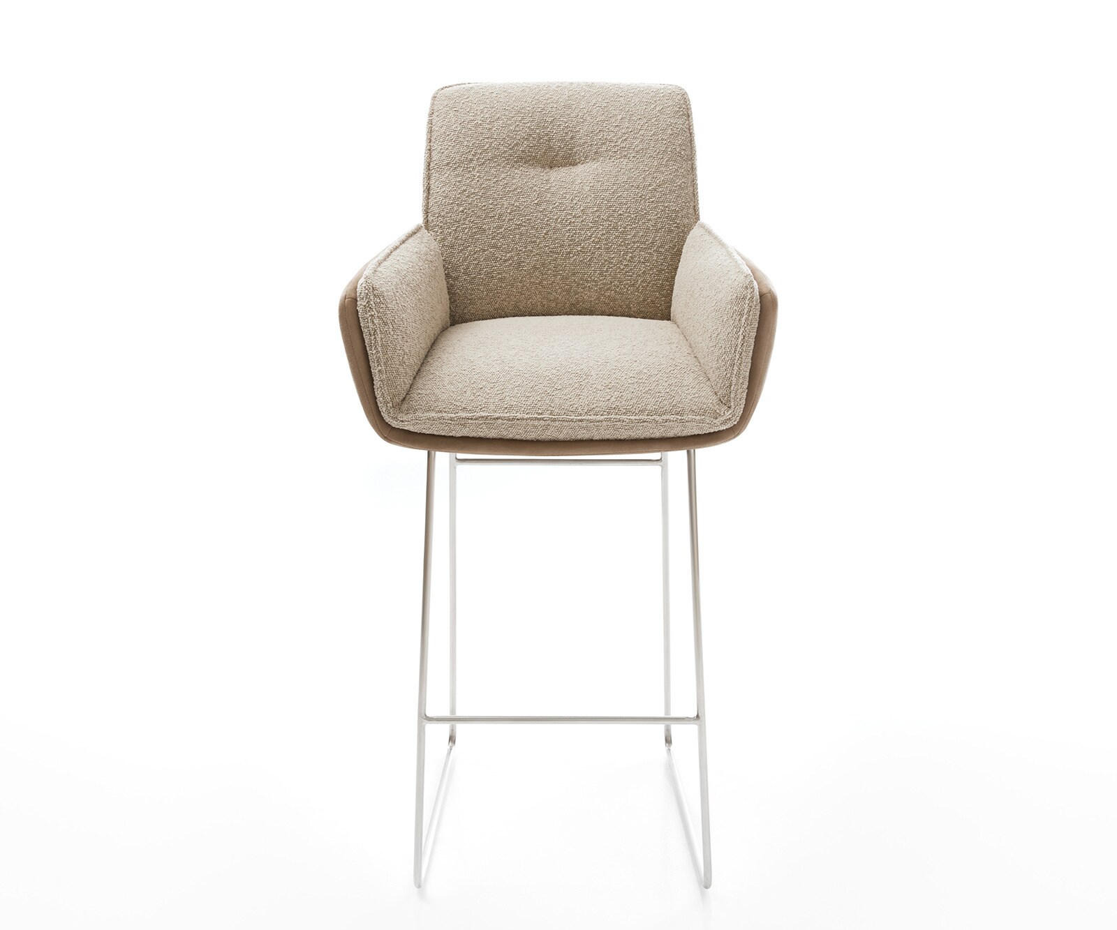 Барстол Nela-Flex смес от материали основа от кални шейни сърцевина от джобна пружина от неръждаема стомана 2