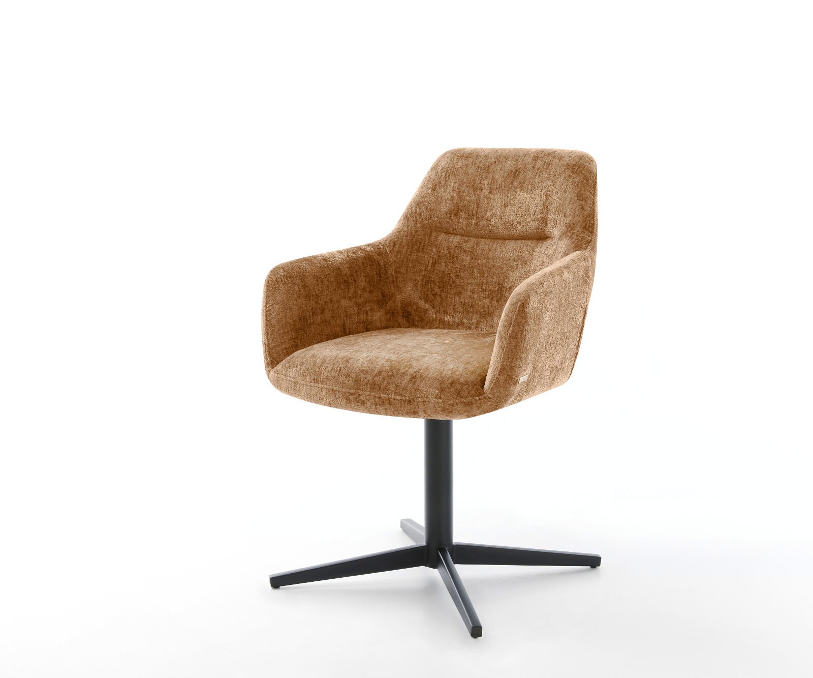 Врътящ се стол Шенил Ръжда Офис основа Черен 360° въртящ се Pejo-Flex Врътящ се стол Шенил Ръжда Офис основа Черен 360° въртящ се Pejo-Flex