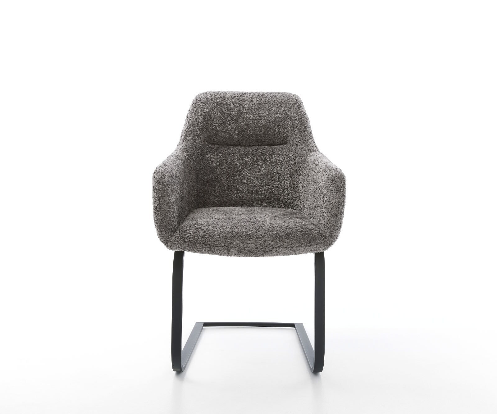 Люлеещ стол Букле Сив Конзолен крак плосък Черен Pejo-Flex 3 Люлеещ стол Букле Сив Конзолен крак плосък Черен Pejo-Flex 3