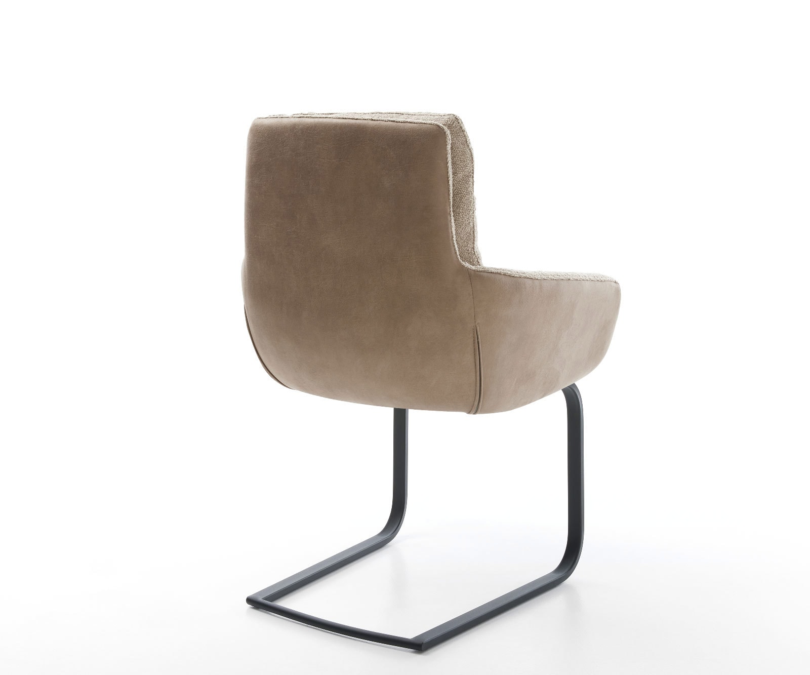 Конзолен стол Abelia-Flex с подлакътници Материал микс кал Конзолен стол плосък черен 5