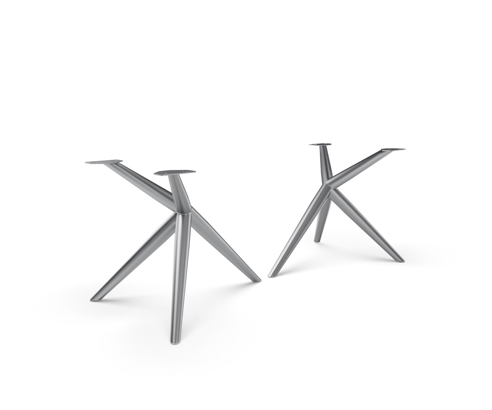 Кръгла Основа за маса от неръждаема стомана Estelar (комплект от 2) Кръгла Основа за маса от неръждаема стомана Estelar (комплект от 2)