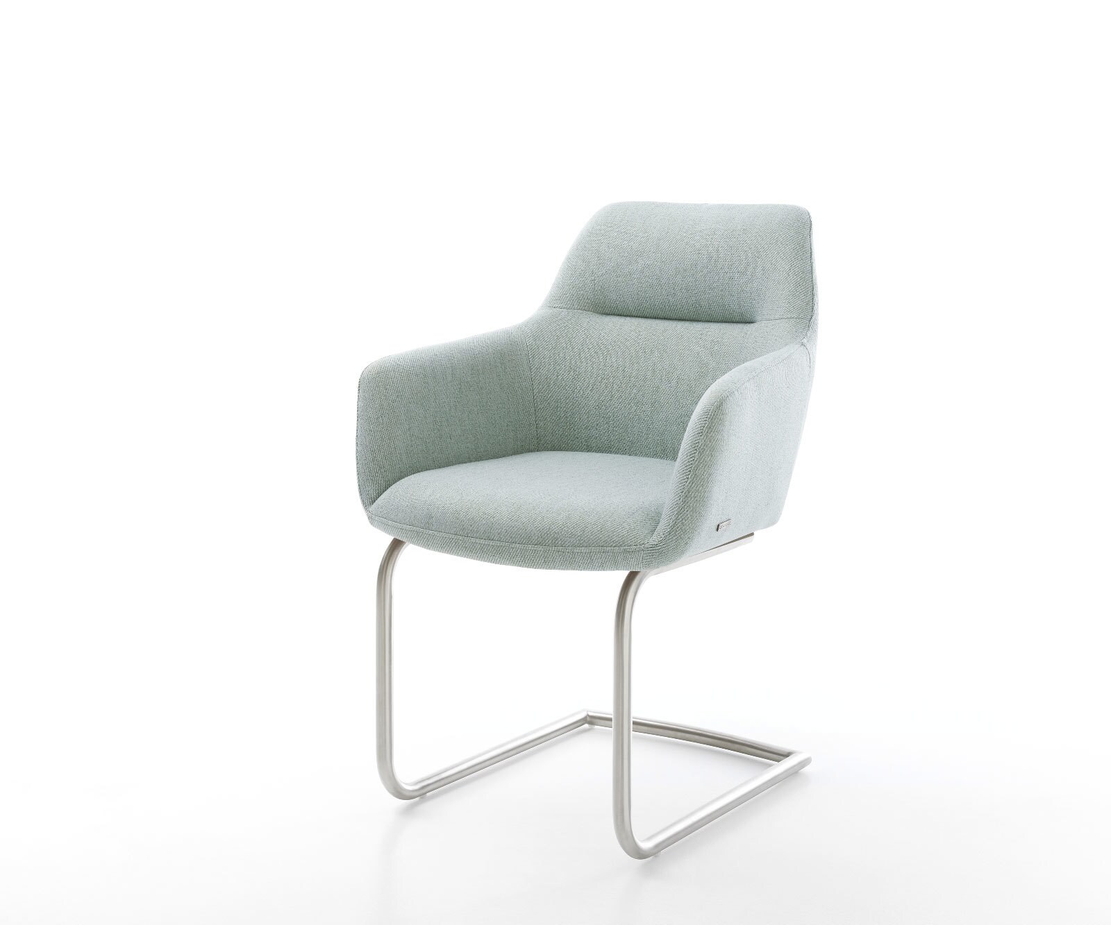 Люлеещ стол Ивици Мента Конзолен крак кръгъл Неръждаема стомана Pejo-Flex 1