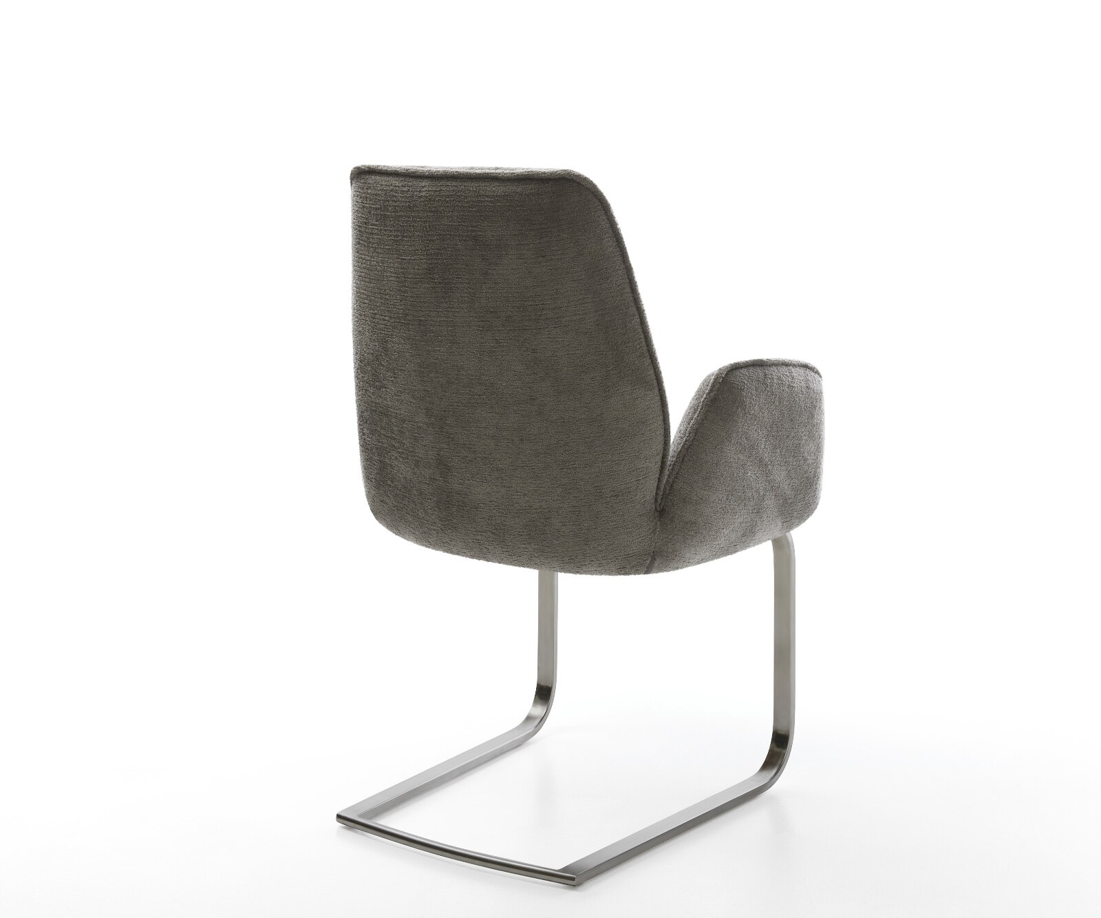 Конзола Zoa-Flex Bouclé Soft Mud Плоска конзола Graphite Pocket spring core 5