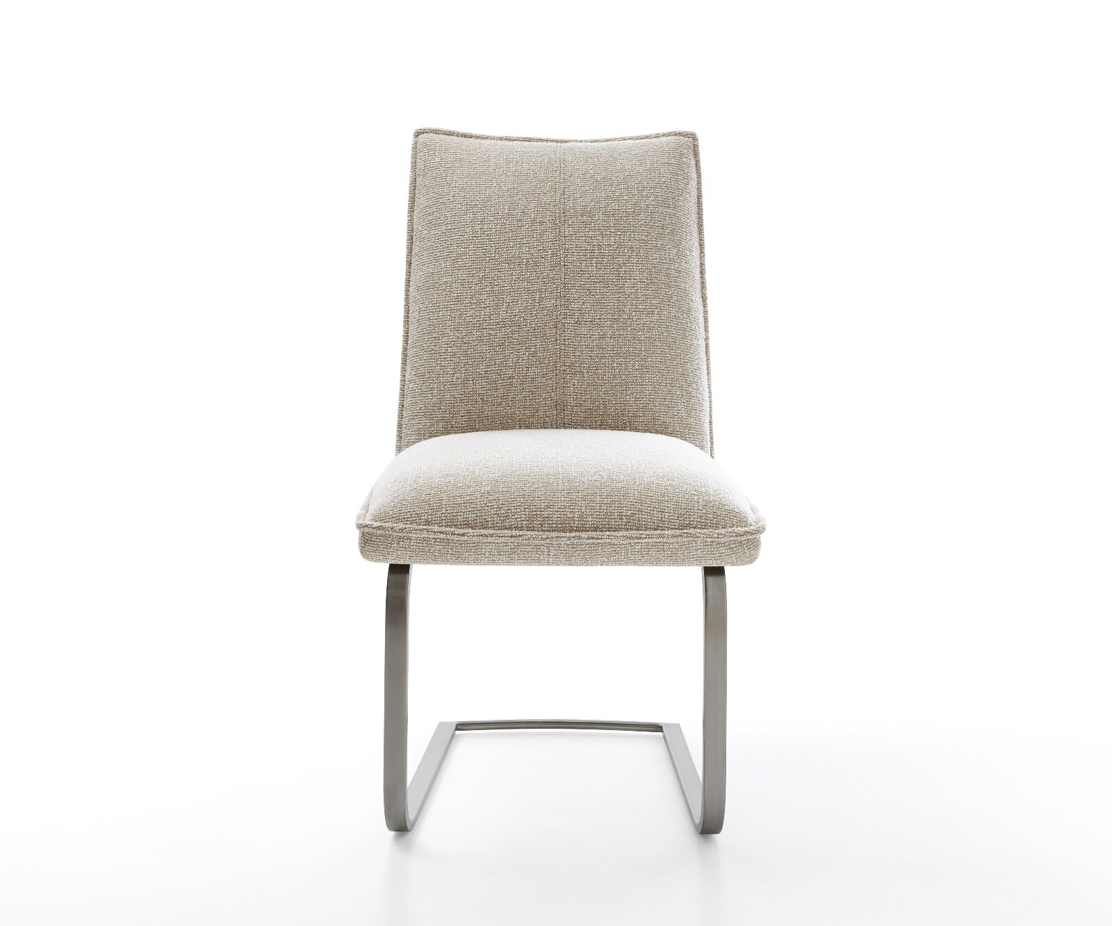 Конзолен стол Lelio-Flex тъкан Soft Beige Конзолен стол плосък Графитна сърцевина с джобни пружини 2