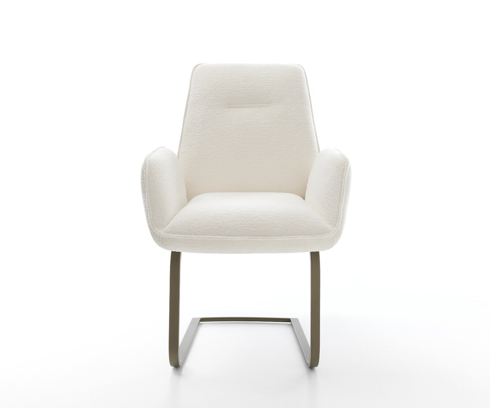 Стол с конзола Zoa-Flex Bouclé Soft Beige Стол с конзола с плосък ефект Titanium pocket spring core 2