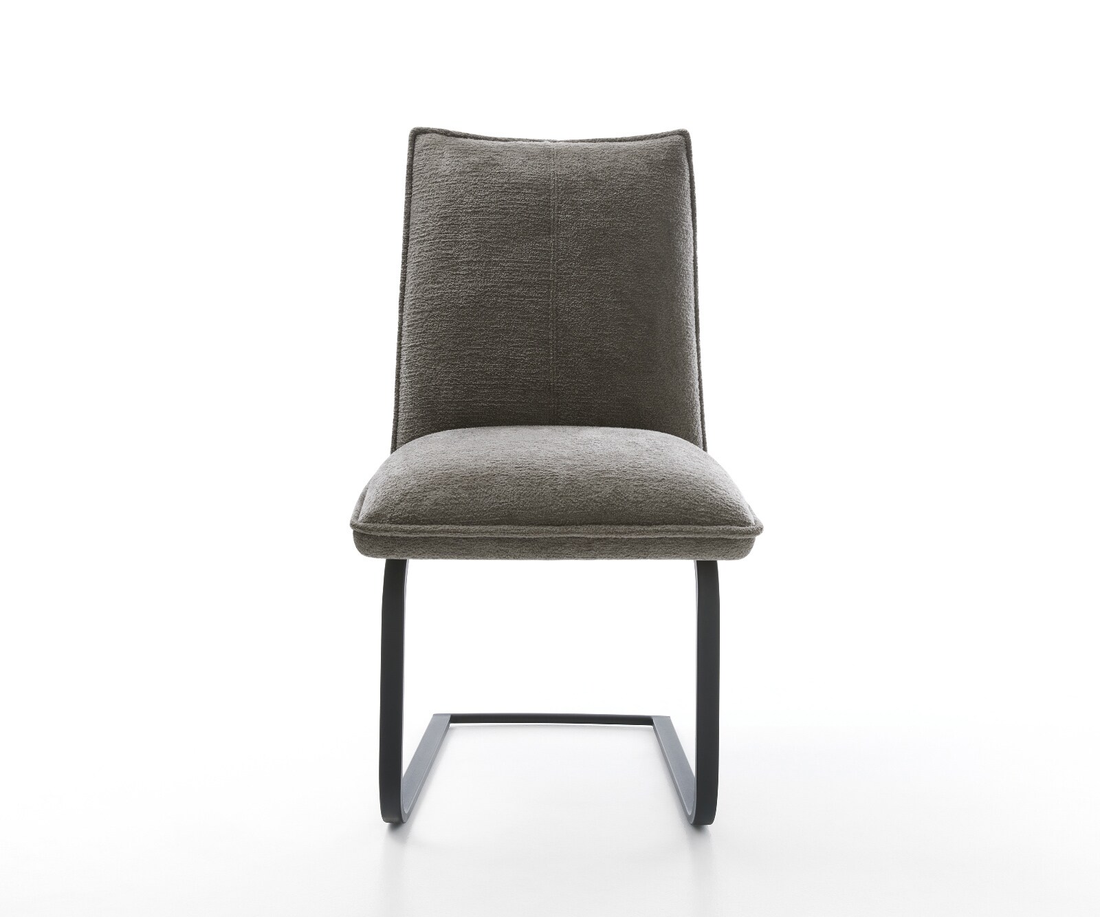 Стол с конзола Lelio-Flex Bouclé Soft Mud Стол с конзола, плосък Черен Ядро от джобни пружини 2