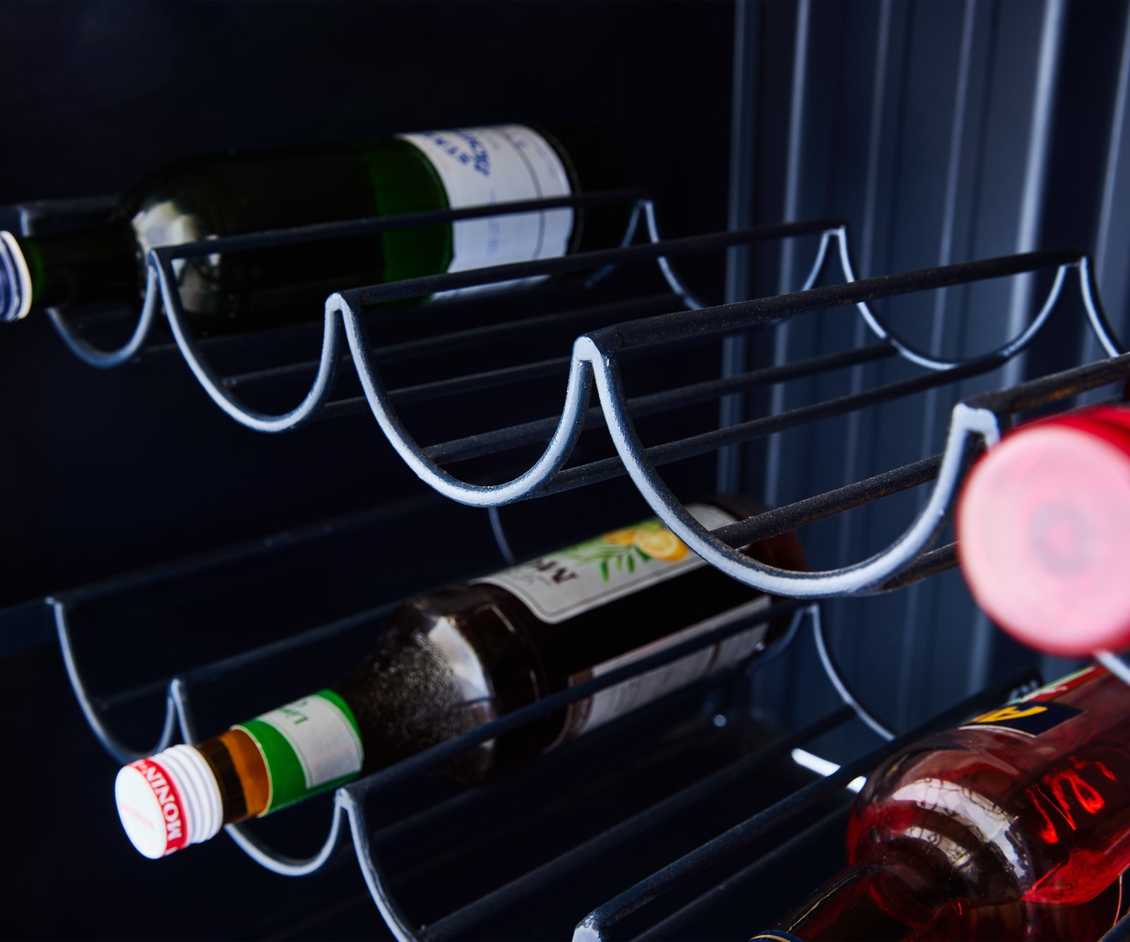 Бар 220x110 cm Мангово дърво Метал Син-Жълт LKW 6 Бар 220x110 cm Мангово дърво Метал Син-Жълт LKW 6