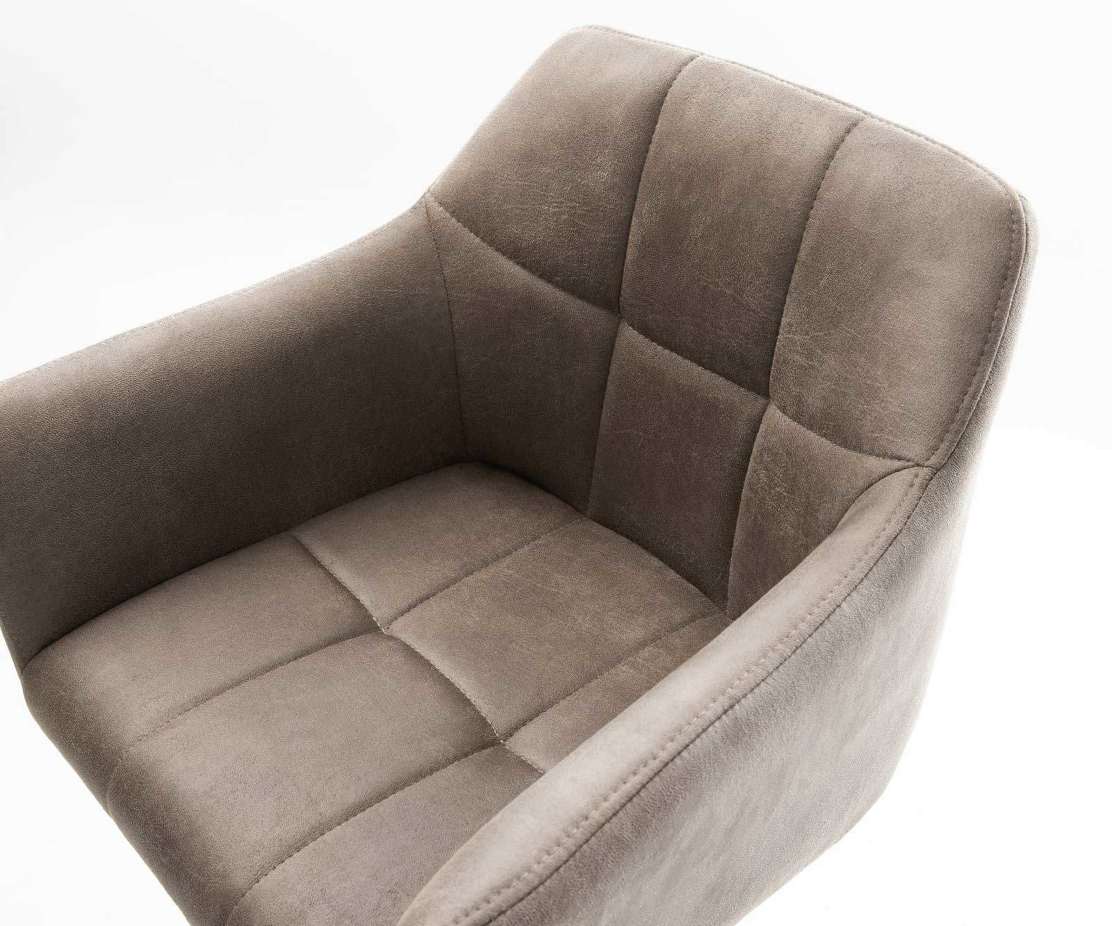 Бар стол Винтидж Таупе Извити крака Метал Yulo-Flex 3 Бар стол Винтидж Таупе Извити крака Метал Yulo-Flex 3