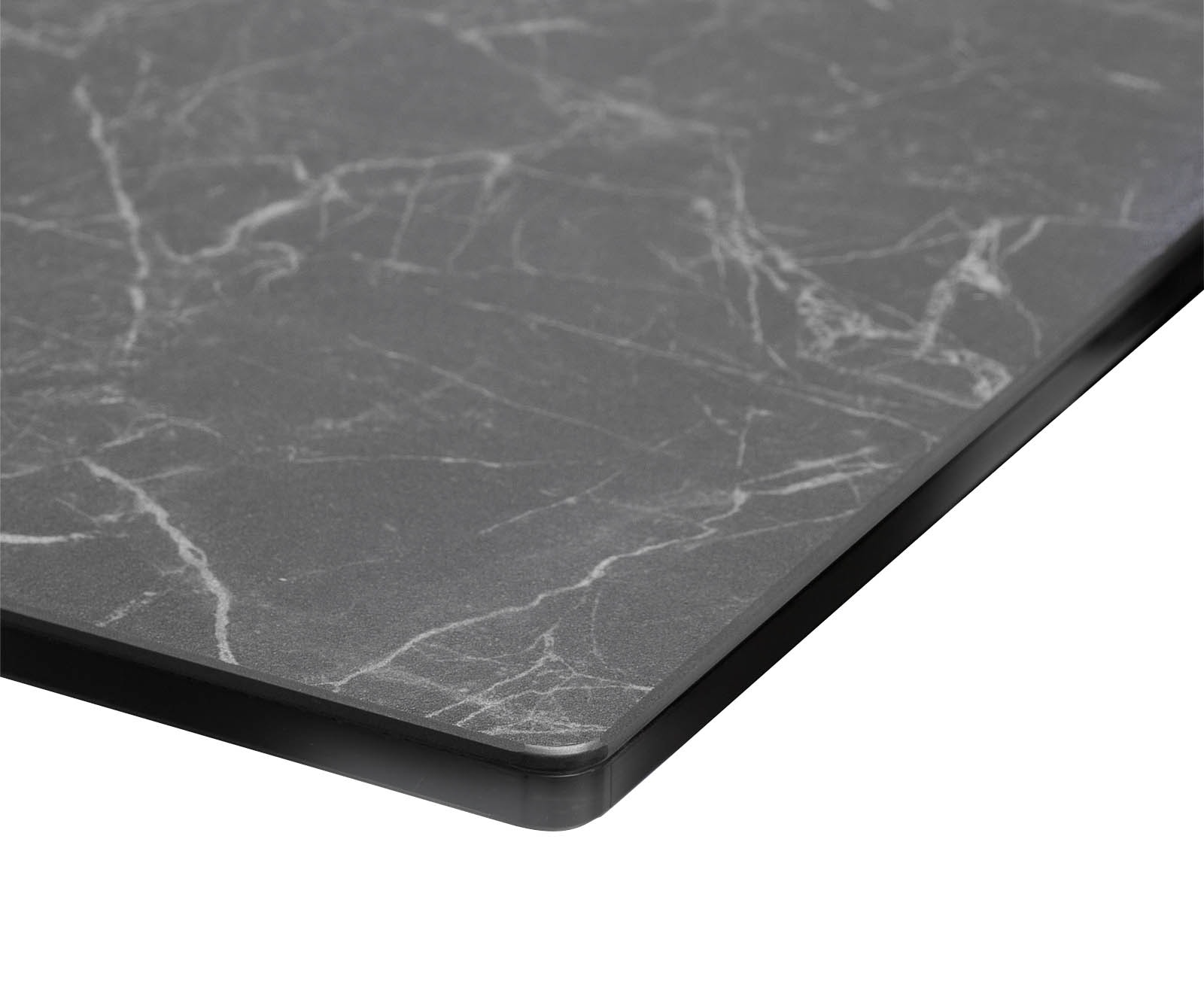 Маса 200x100 Keramik Laminam® Nero Greco Антрацит Метал под ъгъл Черен Edge 4 Маса 200x100 Keramik Laminam® Nero Greco Антрацит Метал под ъгъл Черен Edge 4