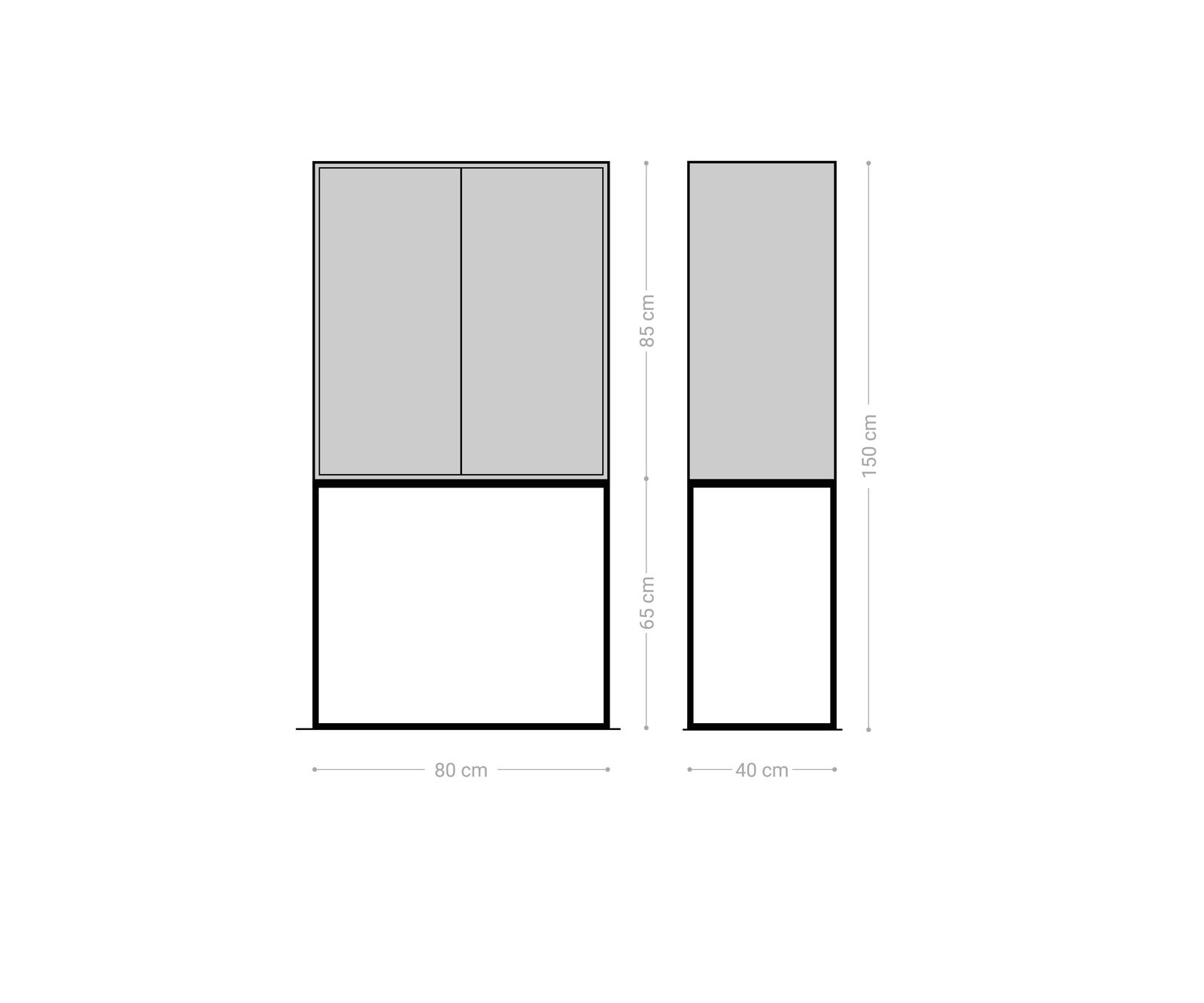 Висок шкаф 80x150 cm Шийшам Натурал Манго Черен Метал Черен 2 Врати Vaag 5 Висок шкаф 80x150 cm Шийшам Натурал Манго Черен Метал Черен 2 Врати Vaag 5