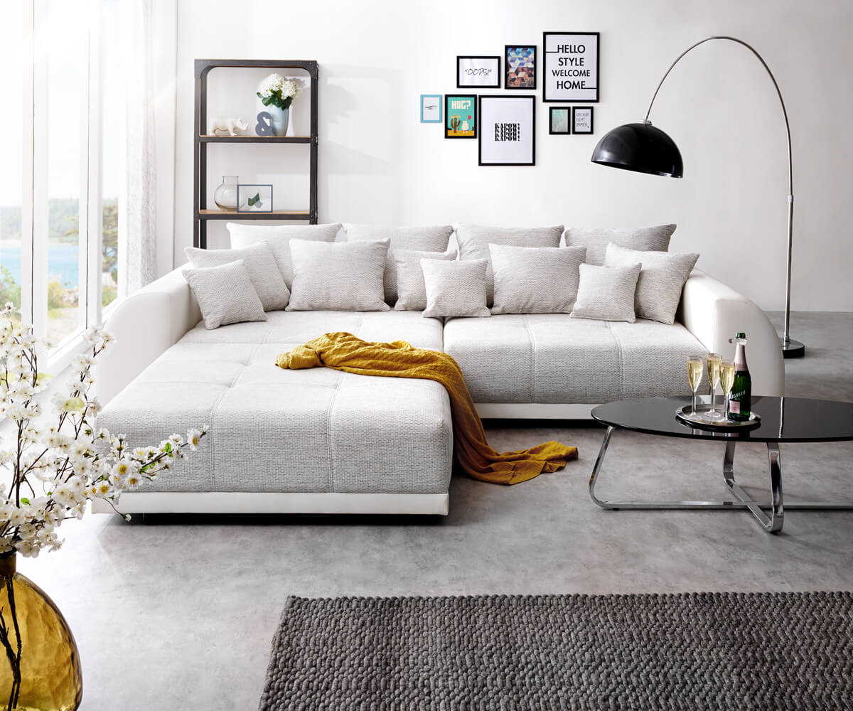 Голям диван Violetta 310x135 cm с включени възглавници 1 Голям диван Violetta 310x135 cm с включени възглавници 1