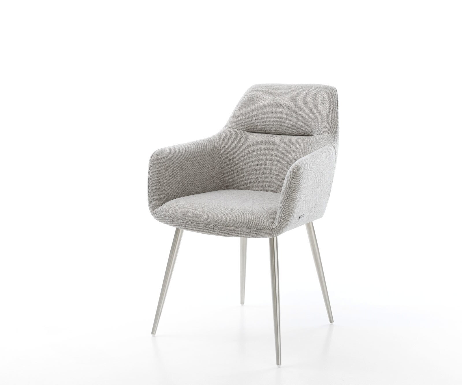 Стол Светло сив Ивици 4-крака Прави Неръждаема стомана Pejo-Flex 1