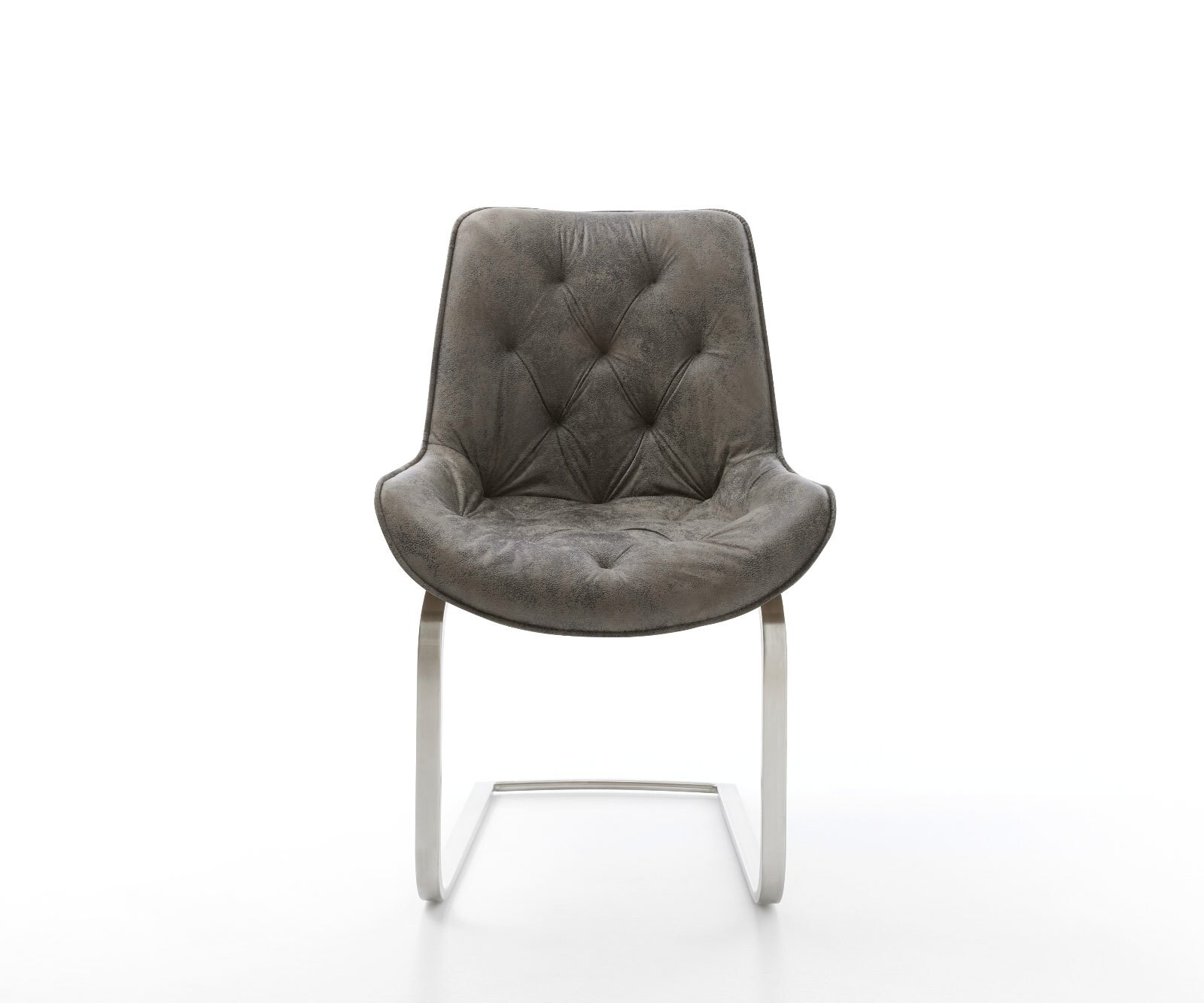 Люлеещ стол Сив Антик Конзолен крак плосък Неръждаема стомана Taimi-Flex 2