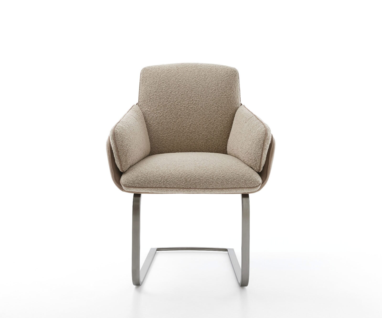 Luan-Flex конзолен стол с подлакътници материал микс кал плосък конзолен стол графит 1