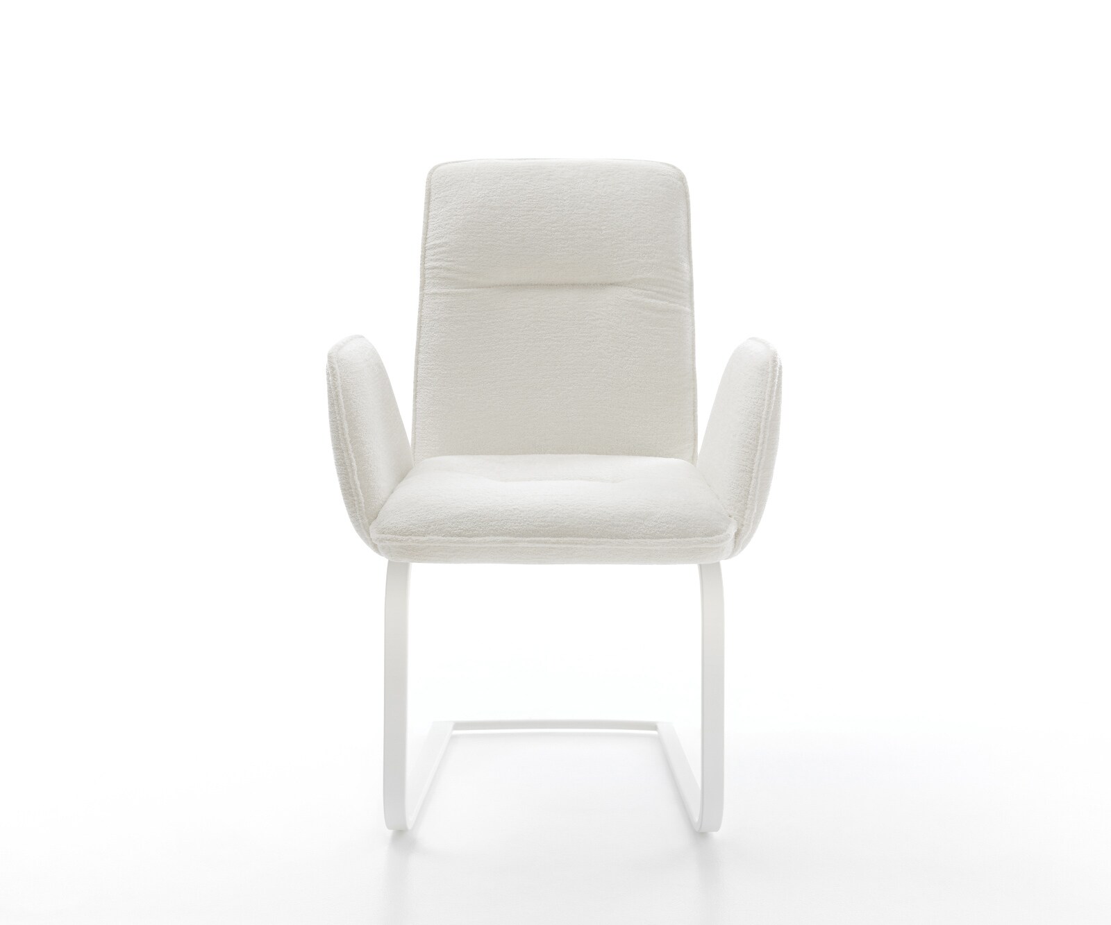 Конзолен стол Vinja-Flex Bouclé Soft Beige Конзолен стол flat White 1