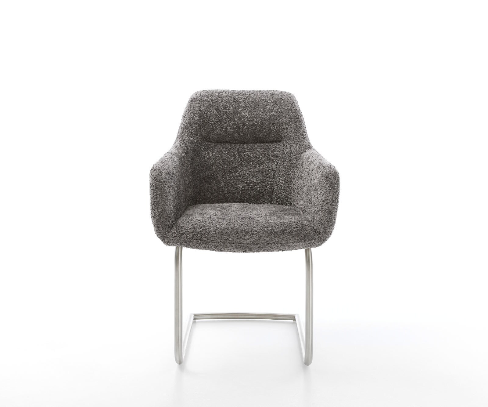 Люлеещ стол Букле Сив Конзолен крак кръгъл Неръждаема стомана Pejo-Flex 2