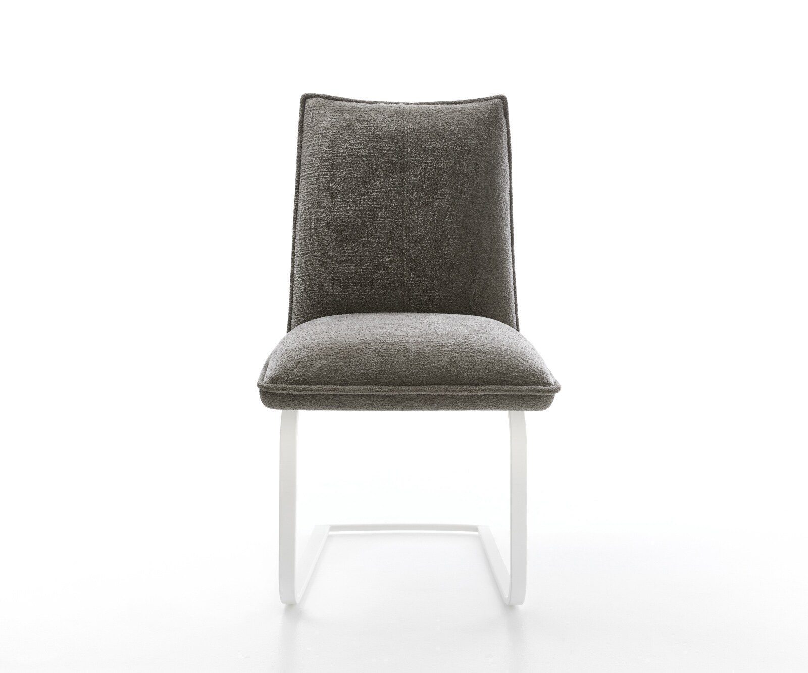 Стол с конзола Lelio-Flex Bouclé Soft Mud Стол с конзола плоско бяло Ядро от джобни пружини 1