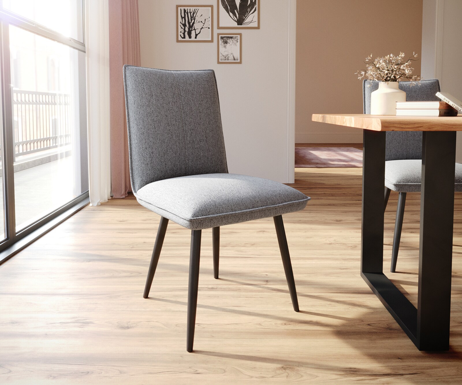 Люлеещ се стол Lelio-Flex дамаска 3