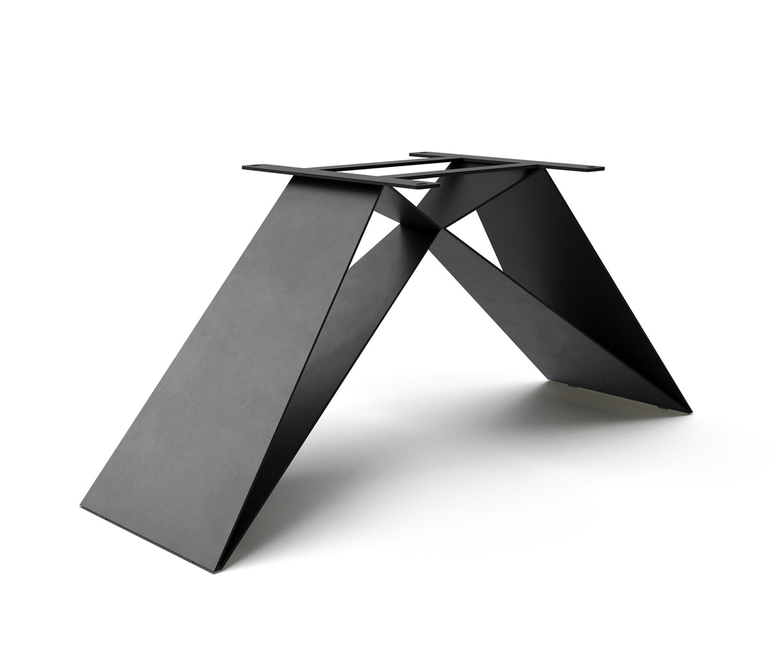 Основа за маса Черен Метал за плотове на маси от 200 cm Паяк Основа за маса Черен Метал за плотове на маси от 200 cm Паяк