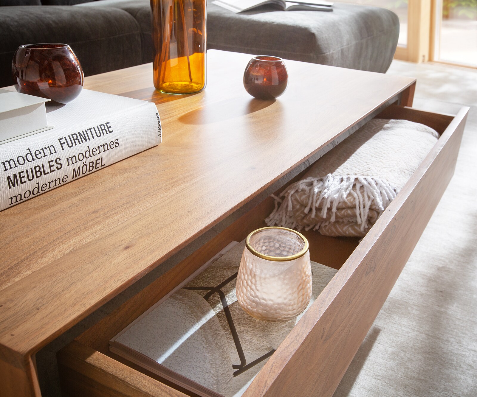 Холна маса 115x60 cm Акация Натурал 2 чекмеджета каменен фурнир Stonegrace 3 Холна маса 115x60 cm Акация Натурал 2 чекмеджета каменен фурнир Stonegrace 3