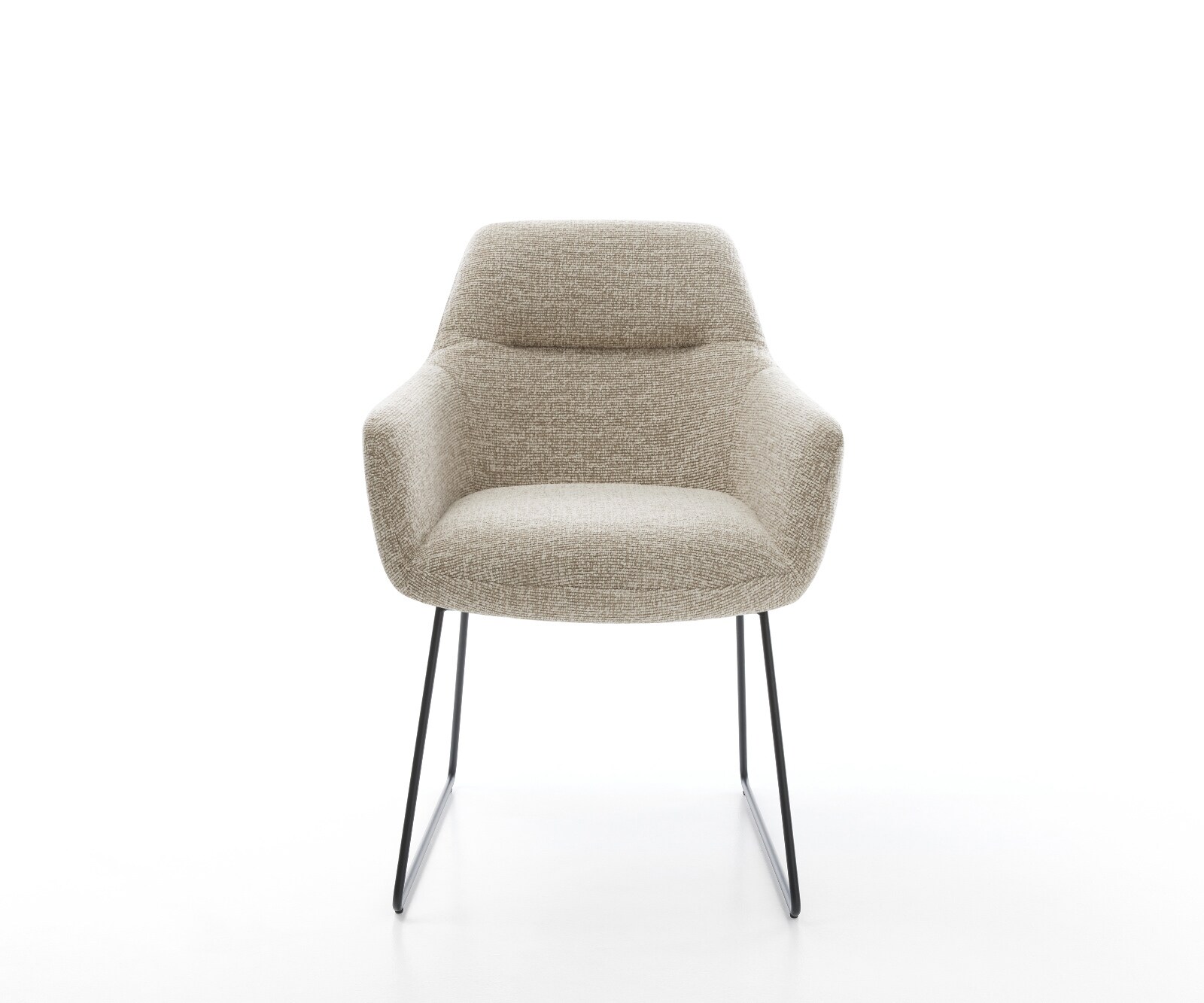 Стол за хранене Pejo-Flex Тъкан Soft Beige Основа за шейни Black Pocket spring core 2