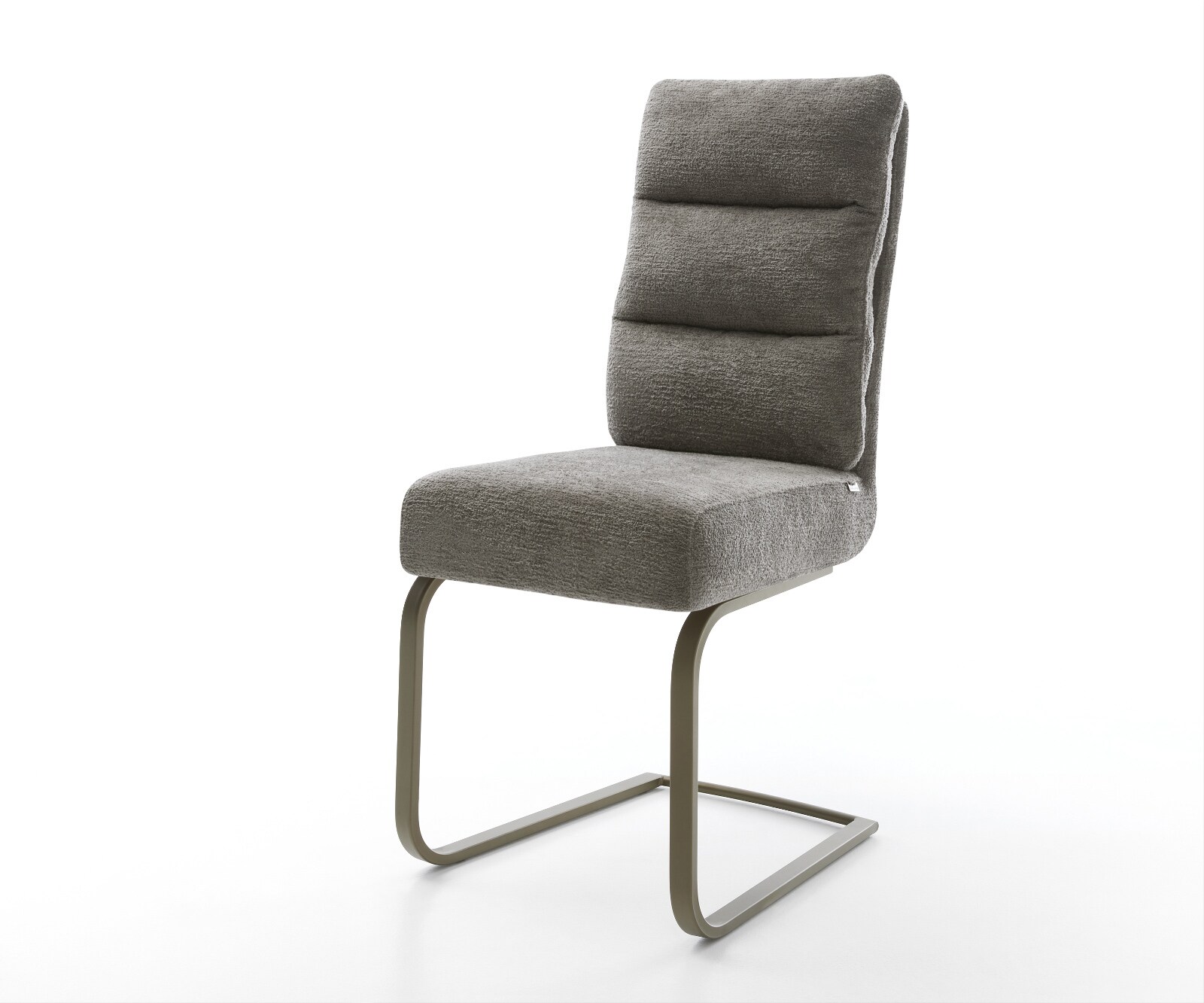 Стол с конзола Pela-Flex Bouclé Soft Mud Стол с конзола с плосък ефект Titanium pocket spring core