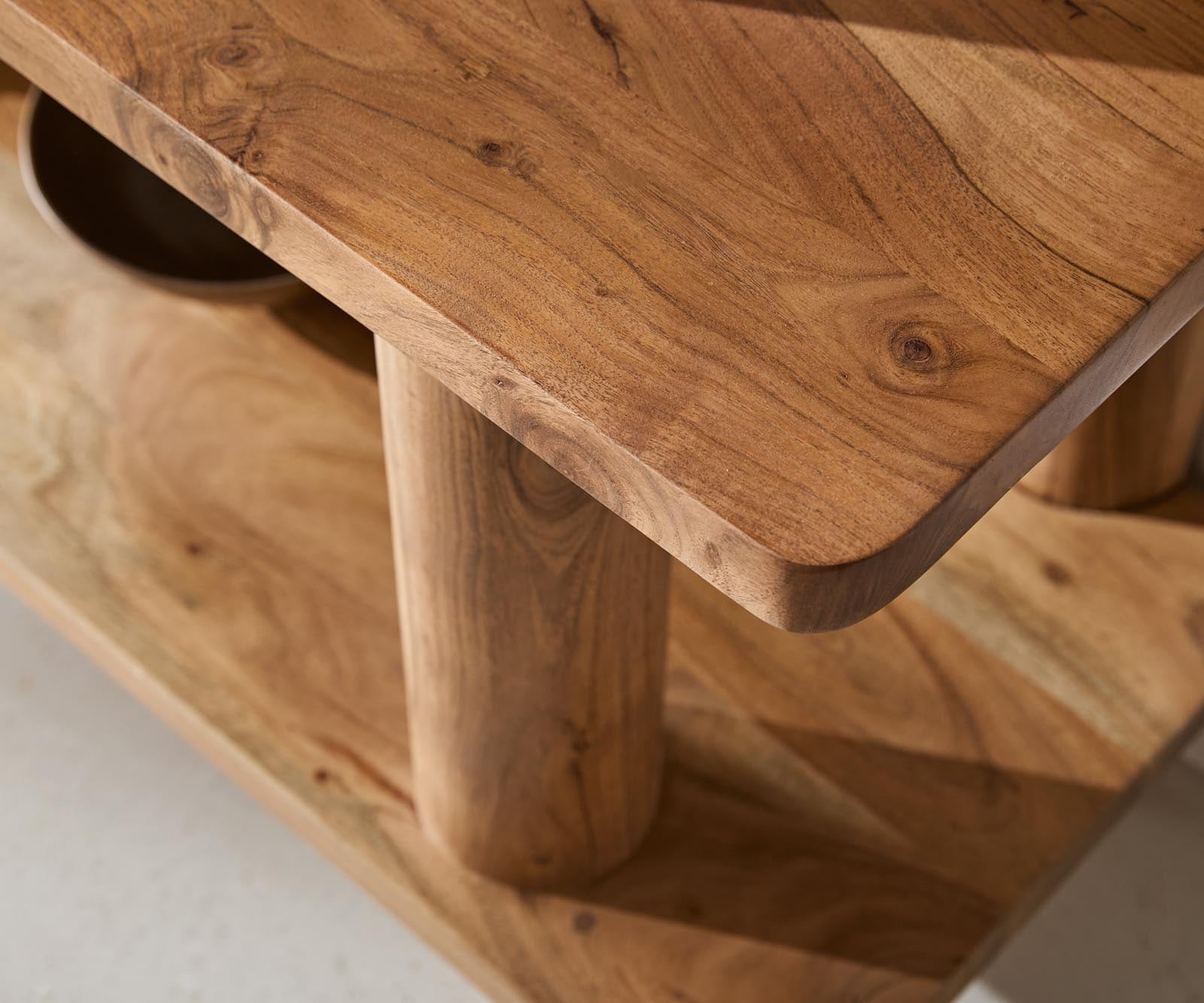 Етажерка Accra 170x190 cm естествена акация 8 отделения 8