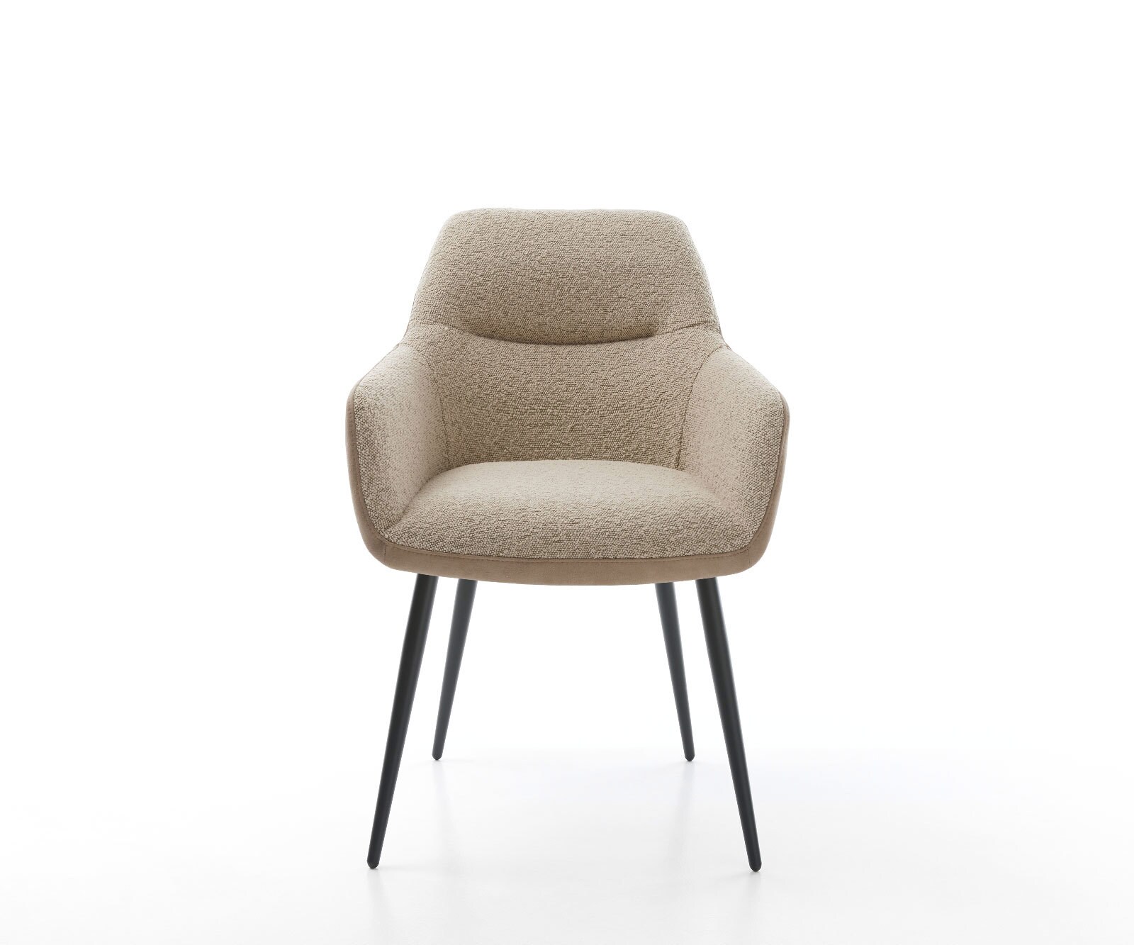 Стол за хранене Pejo-Flex материал микс кал 4-крака конусовидна черна сърцевина с джобни пружини 1