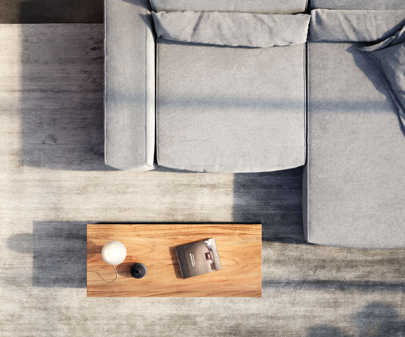 Масичка за кафе Tatius 120x50 с рамка от естествена акация, черна, съответстваща на дивана Sirpio 5